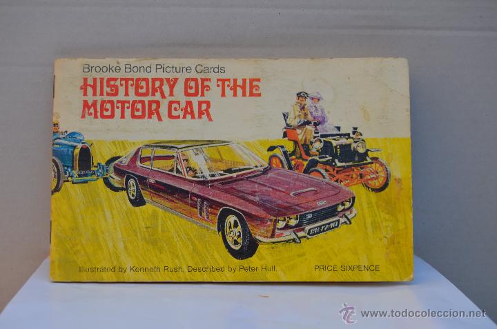 Collezionismo &Aacute;lbum: ALBUM DE CROMOS INGLES ( HISTORY OF THE MOTOR CAR ) COMPLETO