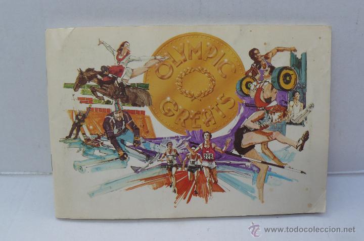 Collezionismo &Aacute;lbum: ALBUM DE CROMOS INGLES ( OLYMPIC GREATS)