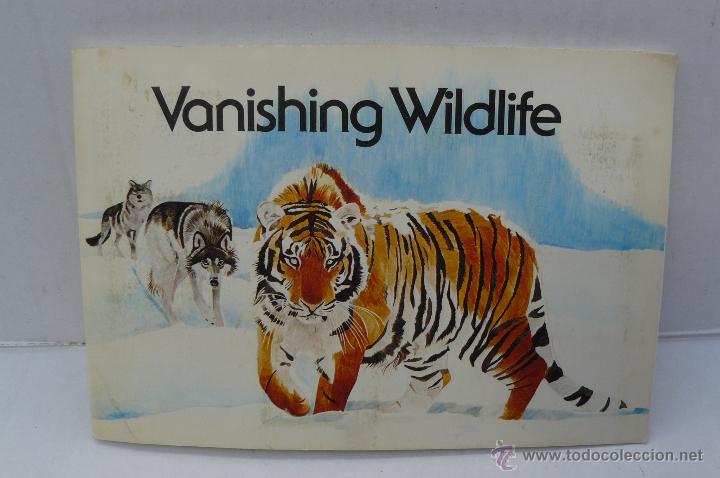 Collezionismo &Aacute;lbum: ALBUM DE CROMOS INGLES ( VANISHING WILDLIFE ) COMPLETO