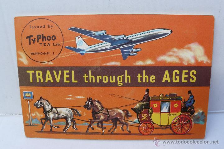 Collezionismo &Aacute;lbum: ALBUM DE CROMOS INGLES ( TRAVEL TROUGH THE AGES ) COMPLETO