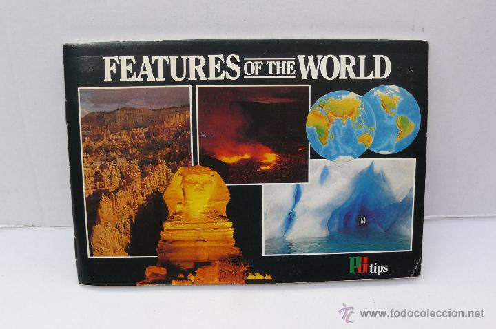 Collezionismo &Aacute;lbum: ALBUM DE CROMOS INGLES ( FEATURES ON THE WORLD ) COMPLETO