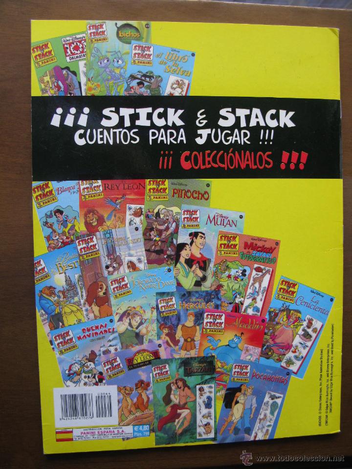 Coleccionismo &aacute;lbum: album/albun stick & stack. monstruos s.a. panini. - Foto 2