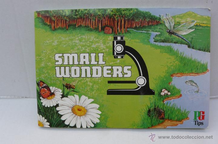 Collezionismo &Aacute;lbum: ALBUM DE CROMOS INGLES ( SMALL WONDERS ) COMPLETO