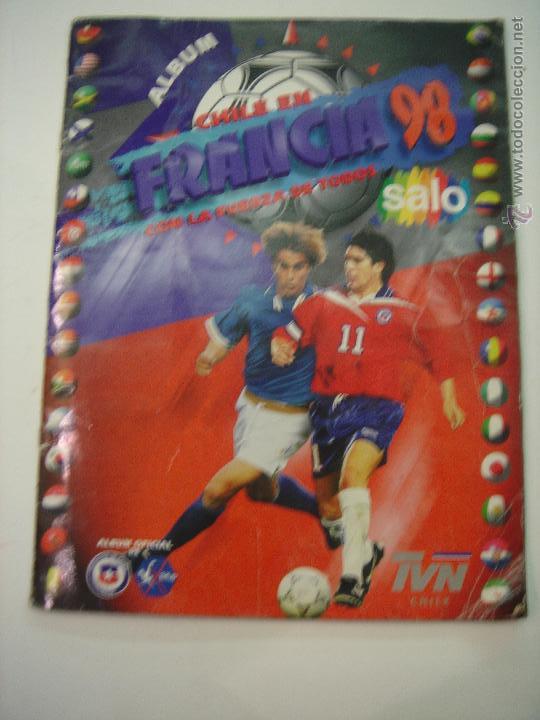 Sammeln Sammelalbum: album de cromos chile en francia 98 con la fuerza de todos. COMPLETO muy buen estado