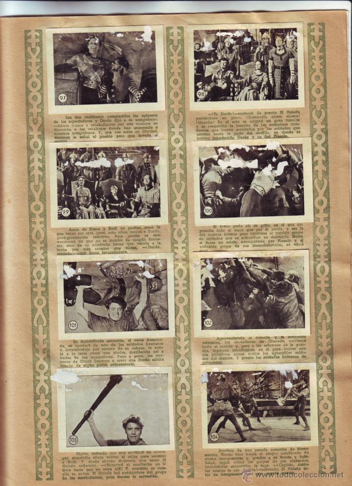 Coleccionismo &aacute;lbum: &Aacute;LBUM DE CROMOS EL HALC&Oacute;N Y LA FLECHA - Foto 2