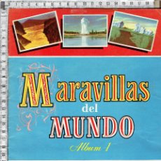 Collectionnisme Album: ALBUM MARAVILLAS DEL MUNDO-ALBUM I-1ª EDICION-1956.. Lote 46298917
