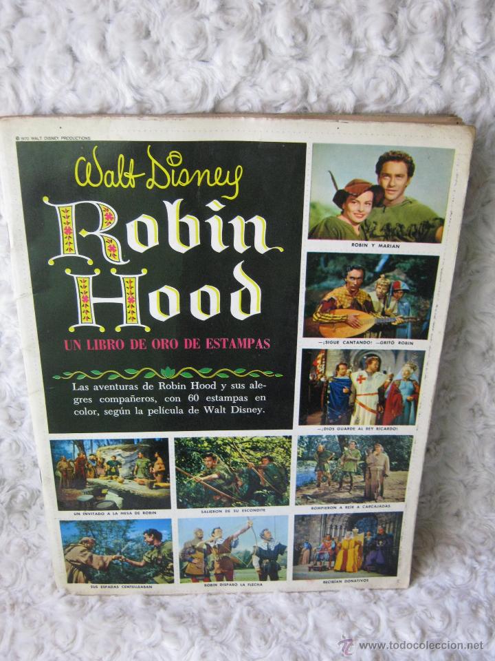 Coleccionismo &aacute;lbum: ALBUM DE CROMOS - ROBIN HOOD - Foto 1