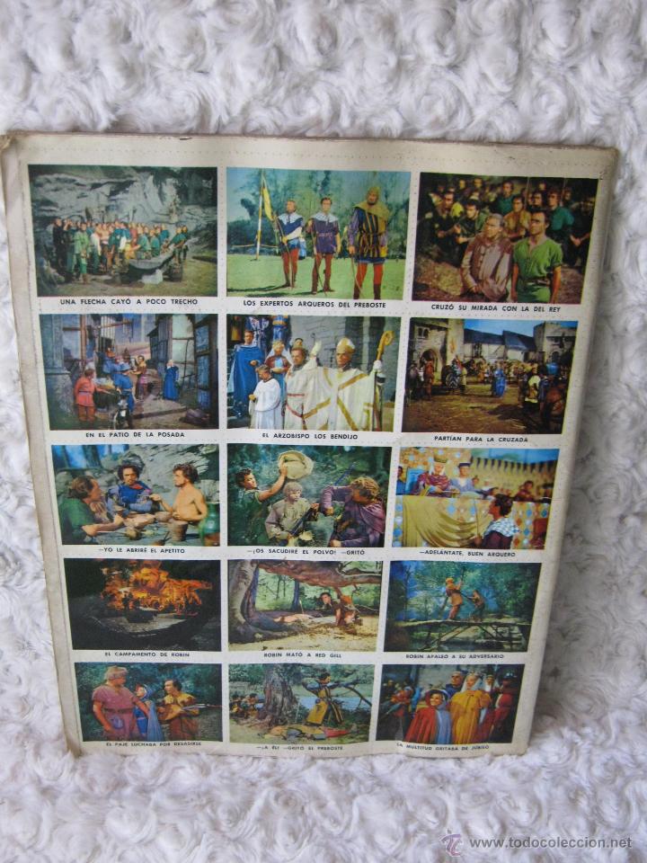 Coleccionismo &aacute;lbum: ALBUM DE CROMOS - ROBIN HOOD - Foto 2