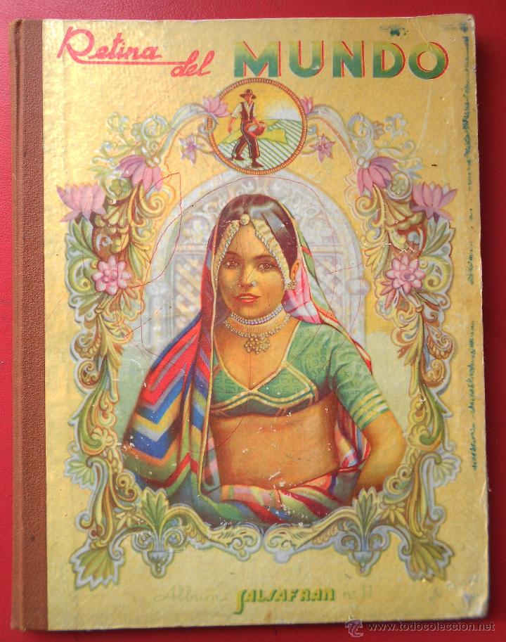 Coleccionismo &Aacute;lbum: Retina del Mundo. Album Salsafr&aacute;n, 1943. Completo