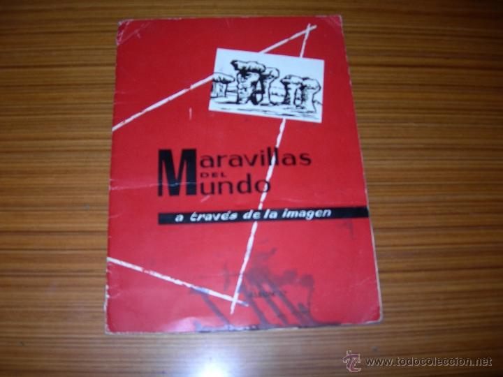 Coleccionismo &Aacute;lbum: MARAVILLAS DEL MUNDO ALBUM 1&ordm; COMPLETO 125  CROMOS DE LABORATORIOS VITA