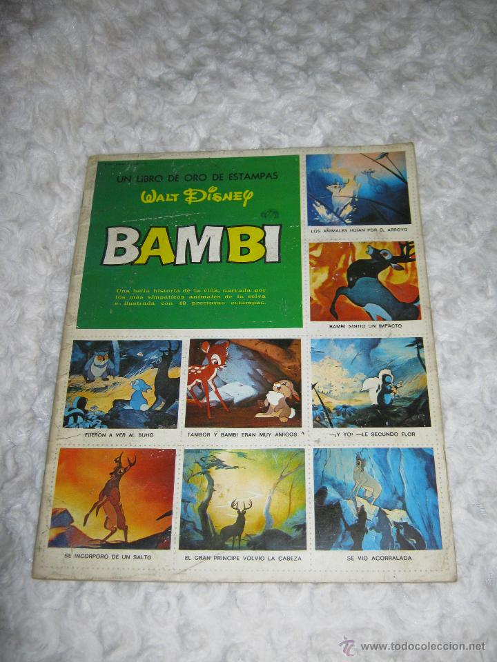 Coleccionismo &aacute;lbum: BAMBI - UN LIBRO DE ORO DE ESTAMPAS - Foto 1