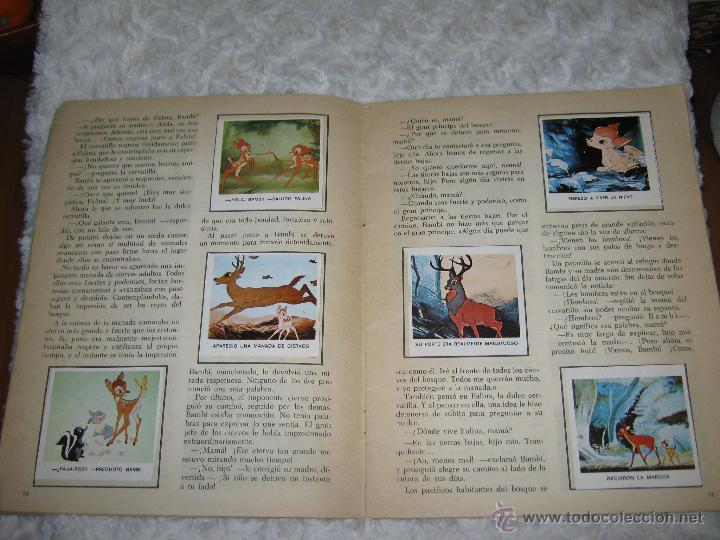 Coleccionismo &aacute;lbum: BAMBI - UN LIBRO DE ORO DE ESTAMPAS - Foto 3