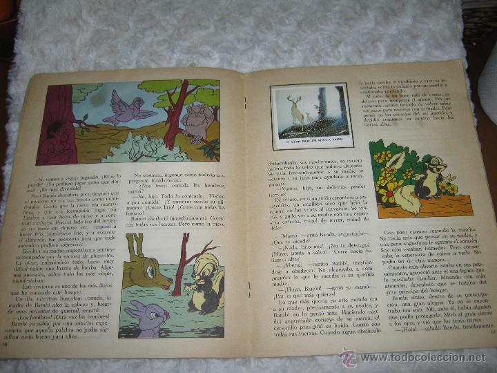 Coleccionismo &aacute;lbum: BAMBI - UN LIBRO DE ORO DE ESTAMPAS - Foto 4