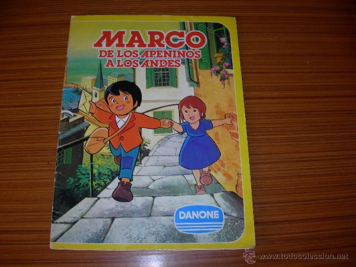 Coleccionismo &Aacute;lbum: MARCO DE LOA APENINOS A LOS ANDES COMPLETO 84 CROMOS DE DANONE