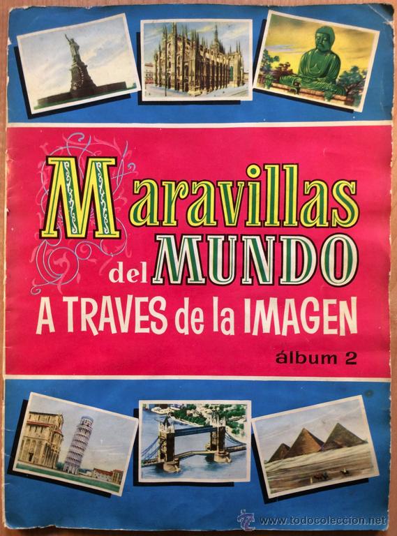 Colecionismo Caderneta: ALBUM CROMOS COMPLETO - MARAVILLAS DEL MUNDO - ALBUM 2 - BRUGUERA - 1956