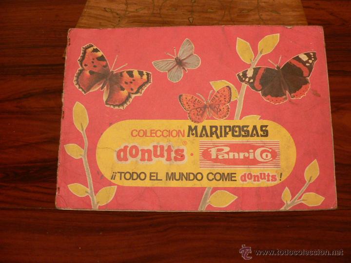 Colecionismo Caderneta: Album de cromos de mariposas de Panrico. A&ntilde;o 1971
