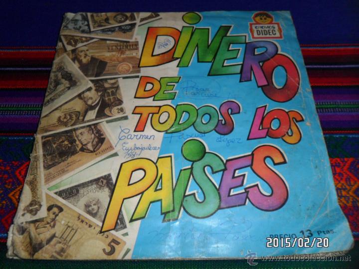 Collectable Albums: DINERO DE TODOS LOS PA&Iacute;SES COMPLETO 148 CROMOS. CROMOS DIDEC 1978.