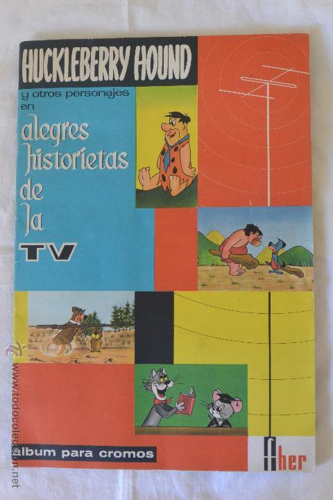 Collectable Albums: Album de cromos completo HUCKELBERRY HOUND Y OTROS PERSONAJES EN ALEGRES HISTORIETAS DE LA TV