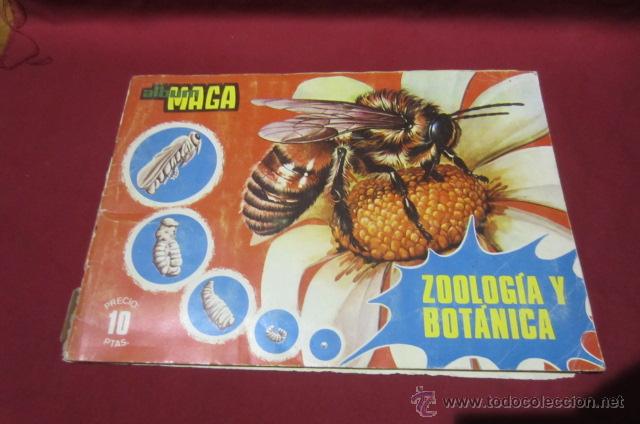 Collectable Albums: &Aacute;LBUM MAGA - ZOOLOG&Iacute;A Y BOT&Aacute;NICA