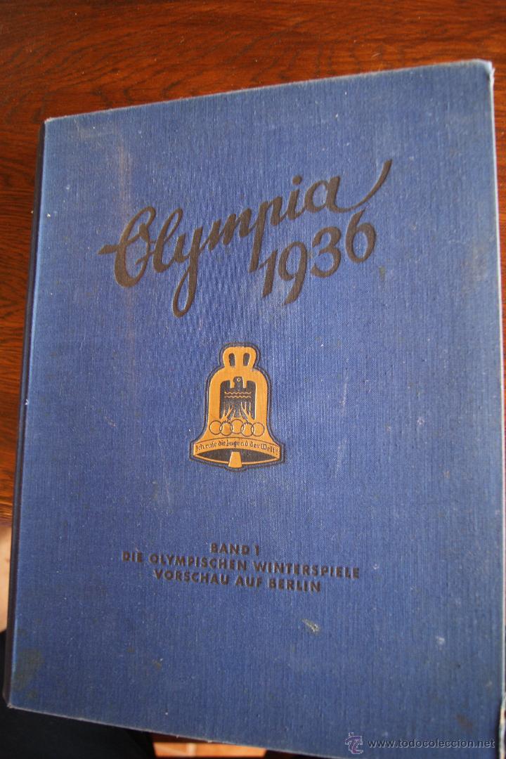 Collectionnisme Album: ALBUM DE CROMOS ALEMAN SOBRE LA OLIMPIADA DE 1936 MILITAR
