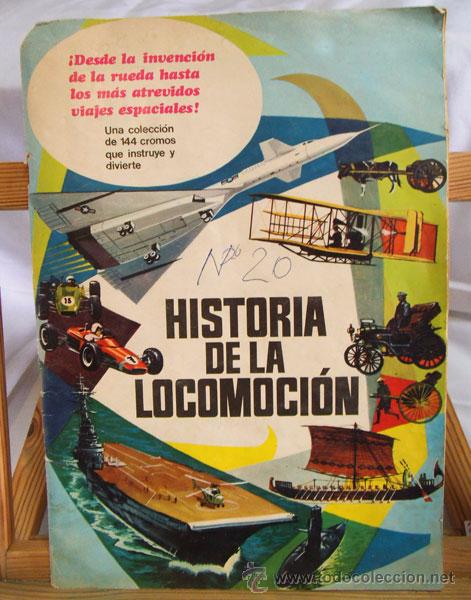 Collectionnisme Album: ALBUM HISTORIA DE LA LOCOMOCI&Oacute;N , EDITORIAL FERMA,1967 , 144 CROMOS , COMPLETO