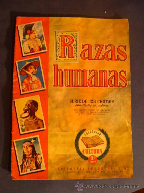 Coleccionismo &aacute;lbum: RAZAS HUMANAS DE BRUGUERA - Foto 1