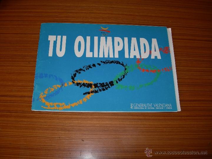 Coleccionismo &Aacute;lbum: TU OLIMPIADA   COMPLETO 64  CROMOS DE GENERALITAT VALENCIANA