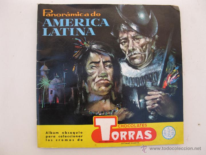 Coleccionismo &Aacute;lbum: &Aacute;LBUM DE CROMOS - PANOR&Aacute;MICA DE AM&Eacute;RICA LATINA - COMPLETO - CHOCOLATES TORRAS - A&Ntilde;O 1963.