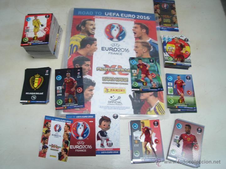 Collectable Albums: ADRENALYN UEFA EURO ROAD 2016 FRANCIA COMPLETA. TODO LO EDITADO INCLUIDAS LIMITED EDITION (16)