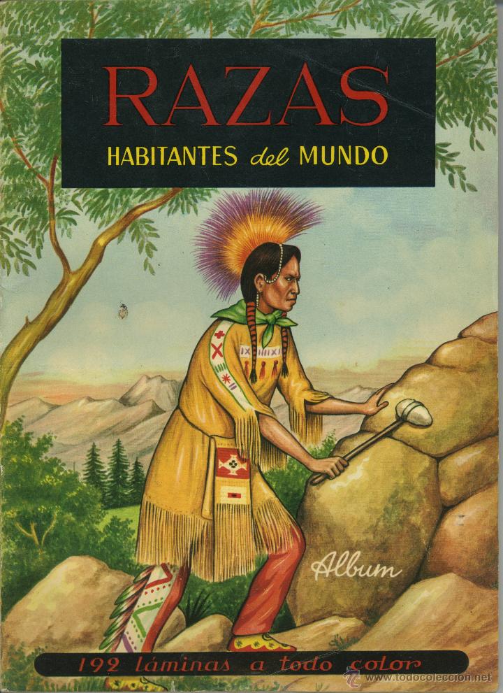 Coleccionismo &Aacute;lbum: Razas habitantes del mundo. Ferca 1961