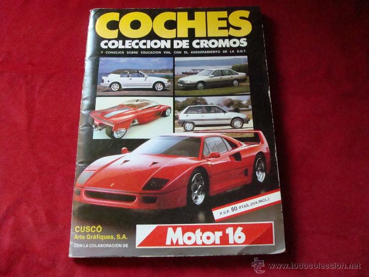 Coleccionismo &aacute;lbum: coches editorial cusco completo buen estado - Foto 1