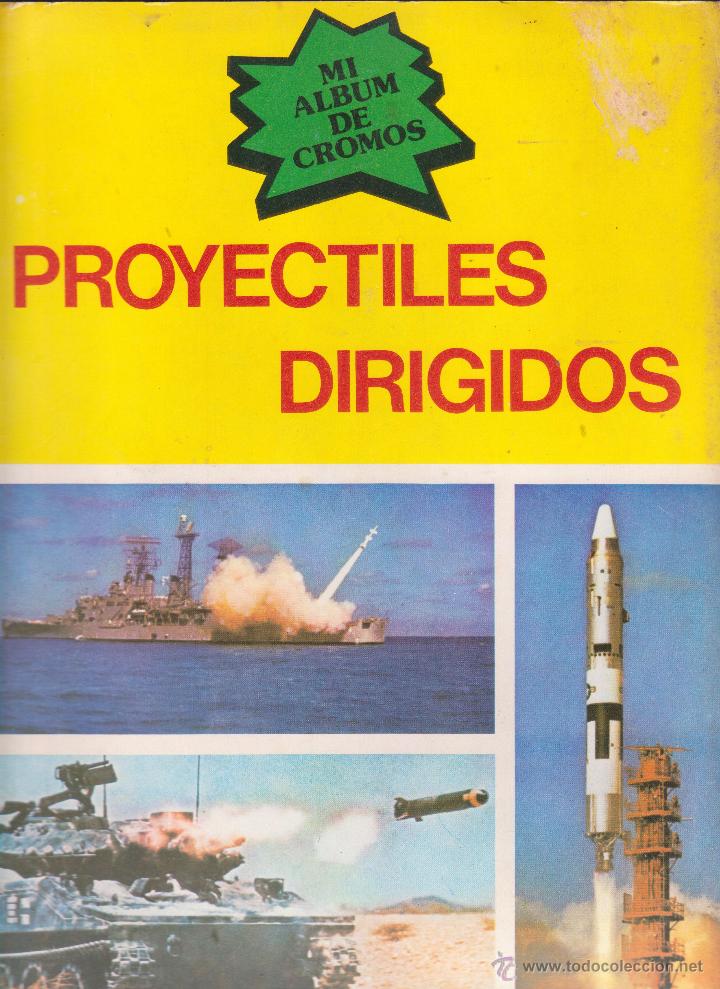 Sammeln Sammelalbum: album proyectiles teledirigidos completo