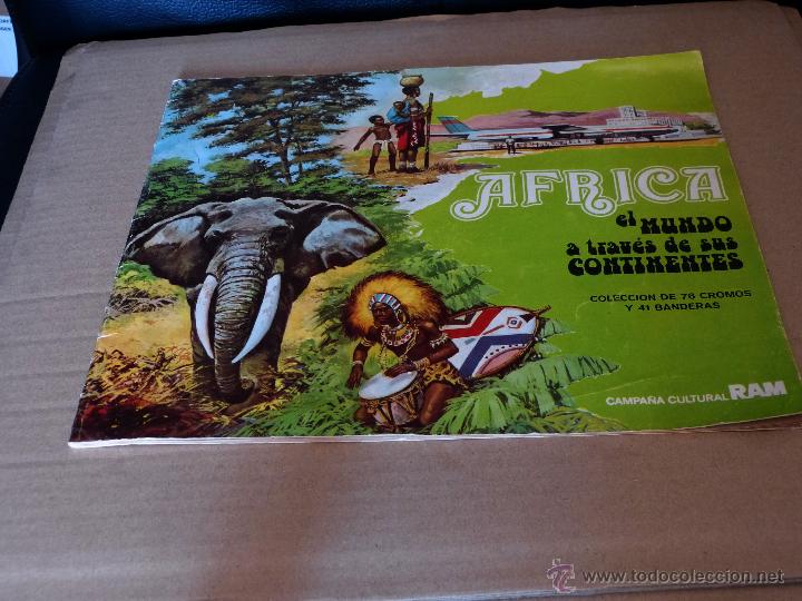 Collectionnisme Album: AFRICA EL MUNDO A TRAV&Eacute;S DE SUS CONTINENTES (LECHE RAM)