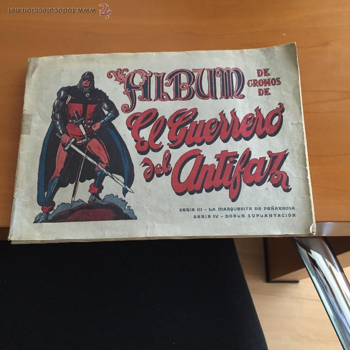 Collezionismo &Aacute;lbum: el guerrero del antifaz serie III-IV completo alb 12