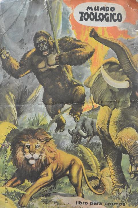 Sammeln Sammelalbum: ALBUM CROMOS COMPLETO MUNDO ZOOL&Oacute;GICO