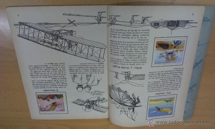 Coleccionismo &aacute;lbum: UN LIBRO DE ORO DE ESTAMPAS. PROGRESOS DE LA AVIACION N&ordm;5 - Foto 5