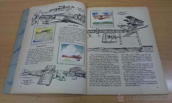 Coleccionismo &aacute;lbum: UN LIBRO DE ORO DE ESTAMPAS. PROGRESOS DE LA AVIACION N&ordm;5 - Foto 6