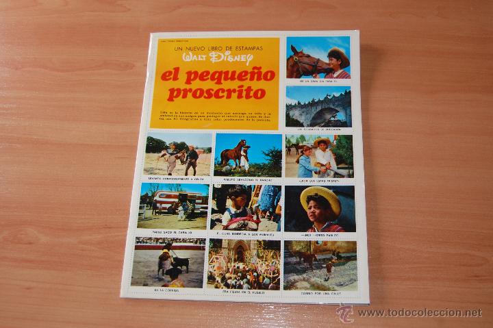 Sammeln Sammelalbum: ALBUM CROMOS COMPLETO EL PEQUE&Ntilde;O PROSCRITO WALT DISNEY. ED. SUSAETA 1971