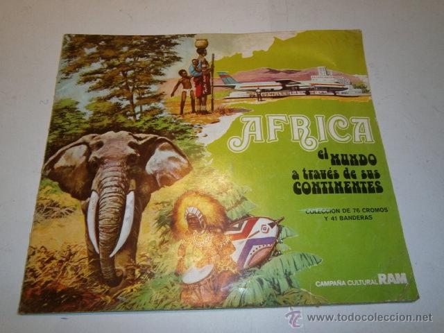 Collectable Albums: ALBUM AFRICA EL MUNDO A TRAVS DE SUS CONTINENTES DE LECGE RAM COMPLETO BUEN ESTADO,BARATO