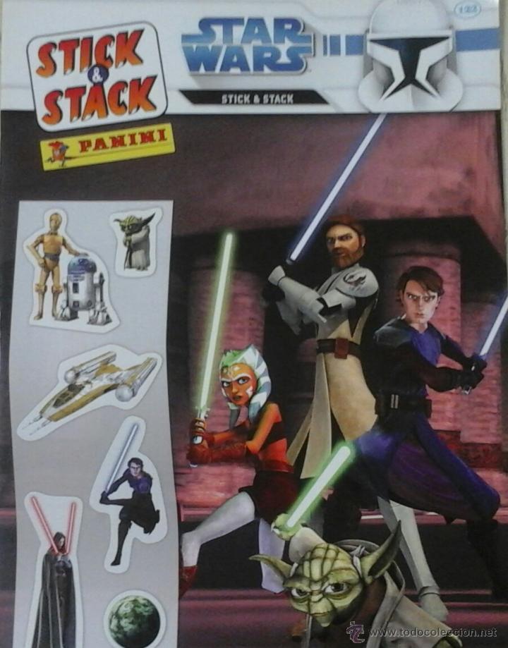 Coleccionismo &aacute;lbum: STAR WARS.STICK & STACK.PANINI. SIN USAR - Foto 1