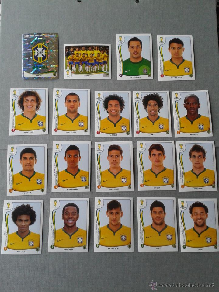 Collectionnisme Album: Brasil Panini Fifa World Cup Brasil 2014 Completo Equipo Colecci&oacute;n Tarjetas Nuevas!!!! R1838