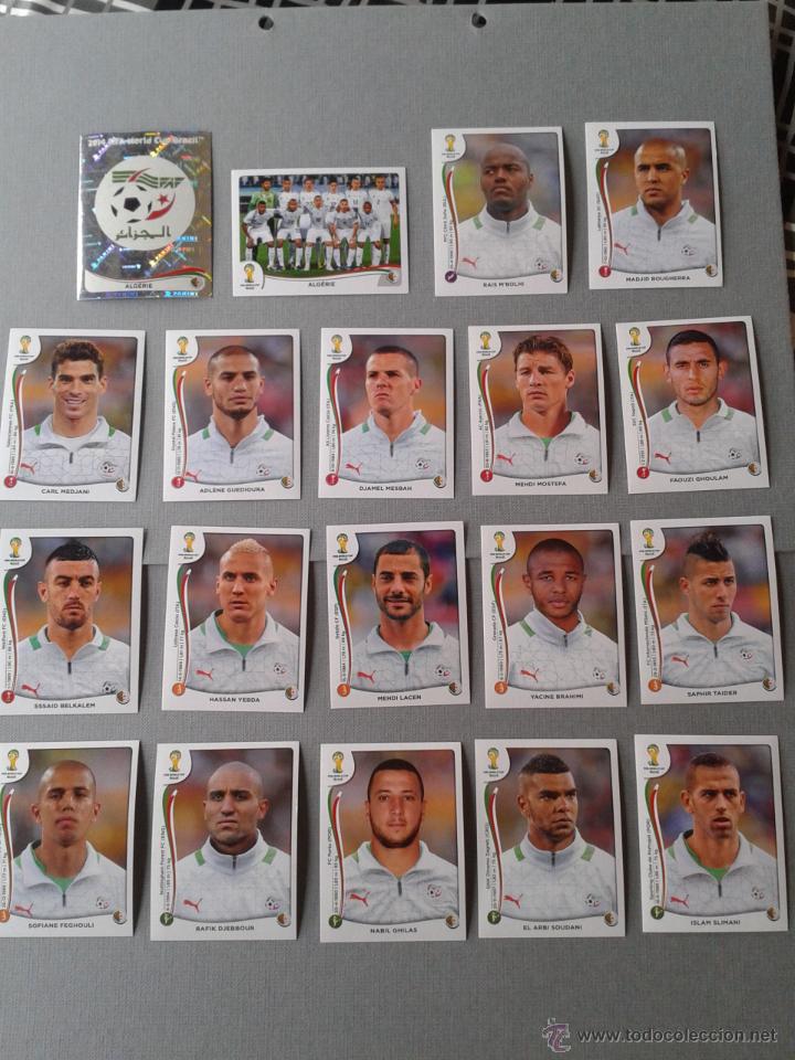 Collectionnisme Album: Argelia Panini Fifa World Cup Brasil 2014 Completo Equipo Colecci&oacute;n Tarjetas Nuevas!!! R1851