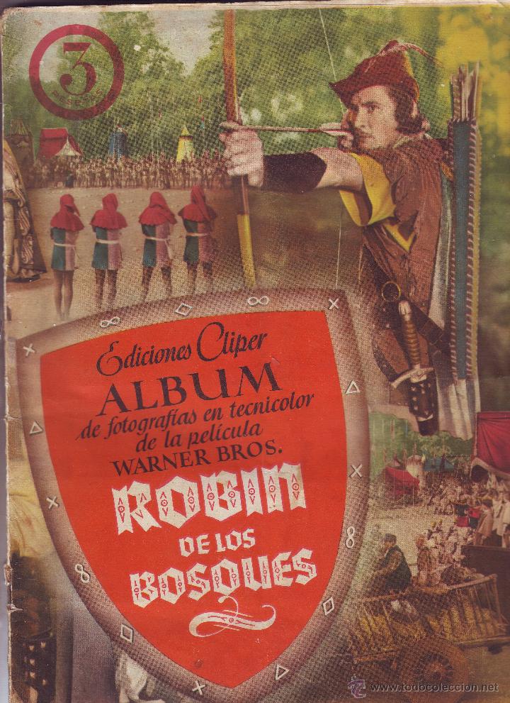 Coleccionismo &aacute;lbum: ROBIN DE LOS BOSQUES DE EDICIONES CLIPER - Foto 1