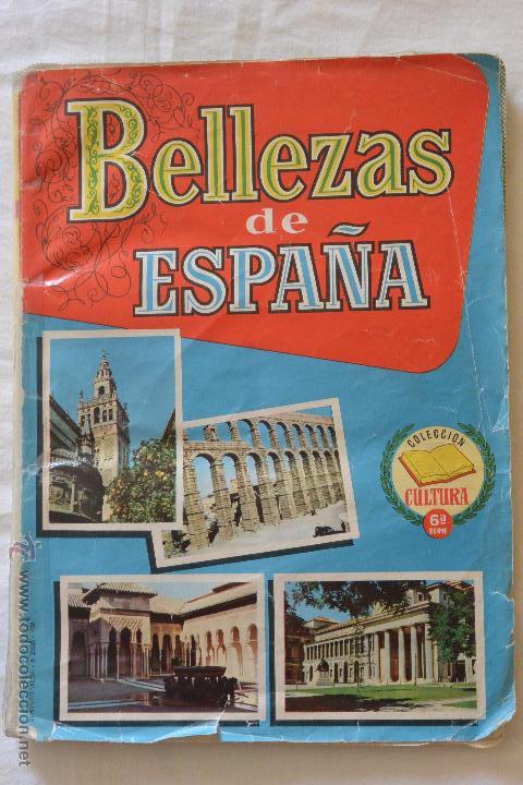 Collectionnisme Album: ALBUM CROMOS COMPLETO BELLEZAS ESPA&Ntilde;A