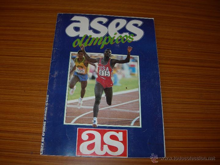 Coleccionismo &aacute;lbum: ASES OLIMPICOS  COMPLETO DE AS - Foto 1