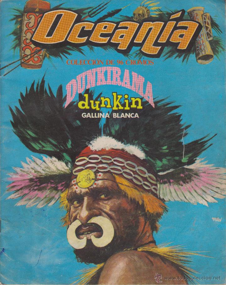 Collectionnisme Album: OCEAN&Iacute;A DUNKIN DUNKIRAMA GALLINA BLANCA