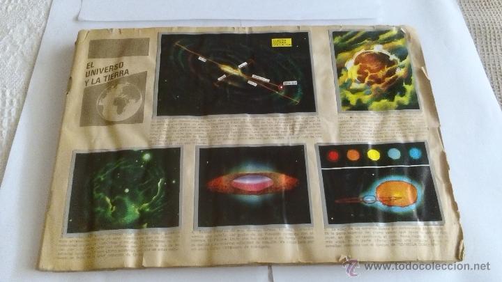 Collezionismo &Aacute;lbum: ALBUM DE CROMOS DESCONOZCO EL TITULO, TRATA DE EL UNIVERSO Y LA TIERRA, LAS PLANTAS, NUESTRO CUERPO