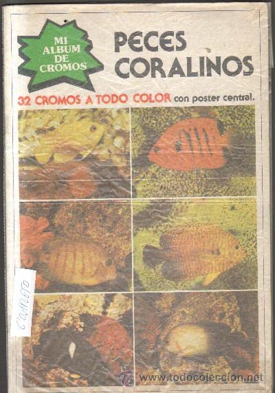 Collezionismo &Aacute;lbum: ALBUM PECES CORALINOS. ALBUM COMPLETO. A-ALB-1133,5