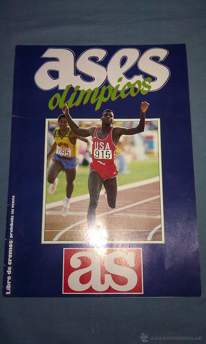 Collezionismo &Aacute;lbum: &Aacute;LBUM DE CROMOS TOTALMENTE COMPLETO ASES OL&Iacute;MPICOS DEL DIARIO DEPORTIVO AS - EN GRAN ESTADO -