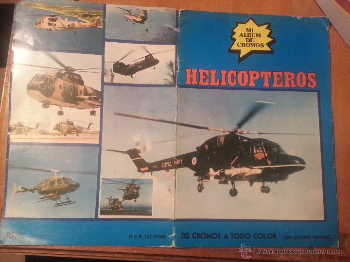 Coleccionismo &aacute;lbum: GRAN ALBUM HELICOPTEROS - COMPLETO - Foto 12